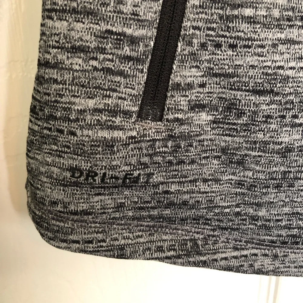 Women’s Grey and Black Heather Nike Golf Dri Fit Jacket  Size S